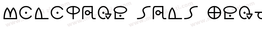 monotage sans regula字体转换